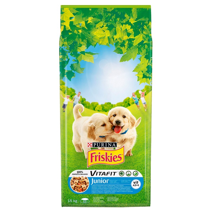 Храна за кучета FRISKIES JUNIOR, 15 кг