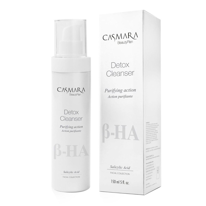 Gel de curatare purificant, Casmara, Detox Cleanser, 150 ml