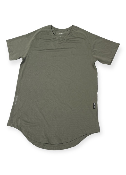 Tricou barbati, ASRV, Poliester, Verde, S INTL