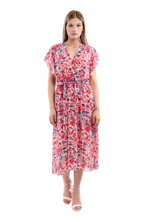 Rochie dama 2372, Rosu/Roz