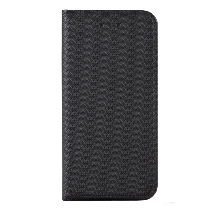 Калъф за книга, съвместим с Honor Magic 7 Lite, премиум книга G-Tech, магнитно затваряне, джоб за карти, черен