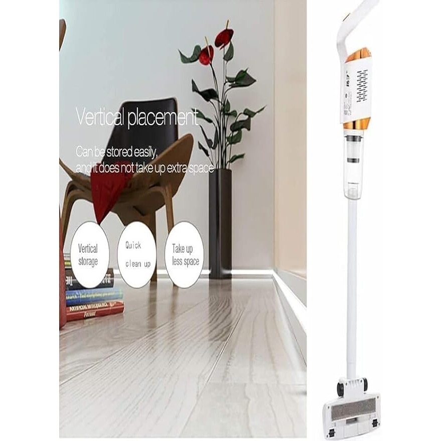 Aspirator 3 in 1, cu 4 capete interschimbabil, 120 W, Filtre incorporate, Compact, Reglabil, Usor de depozitat, Alb, ABS