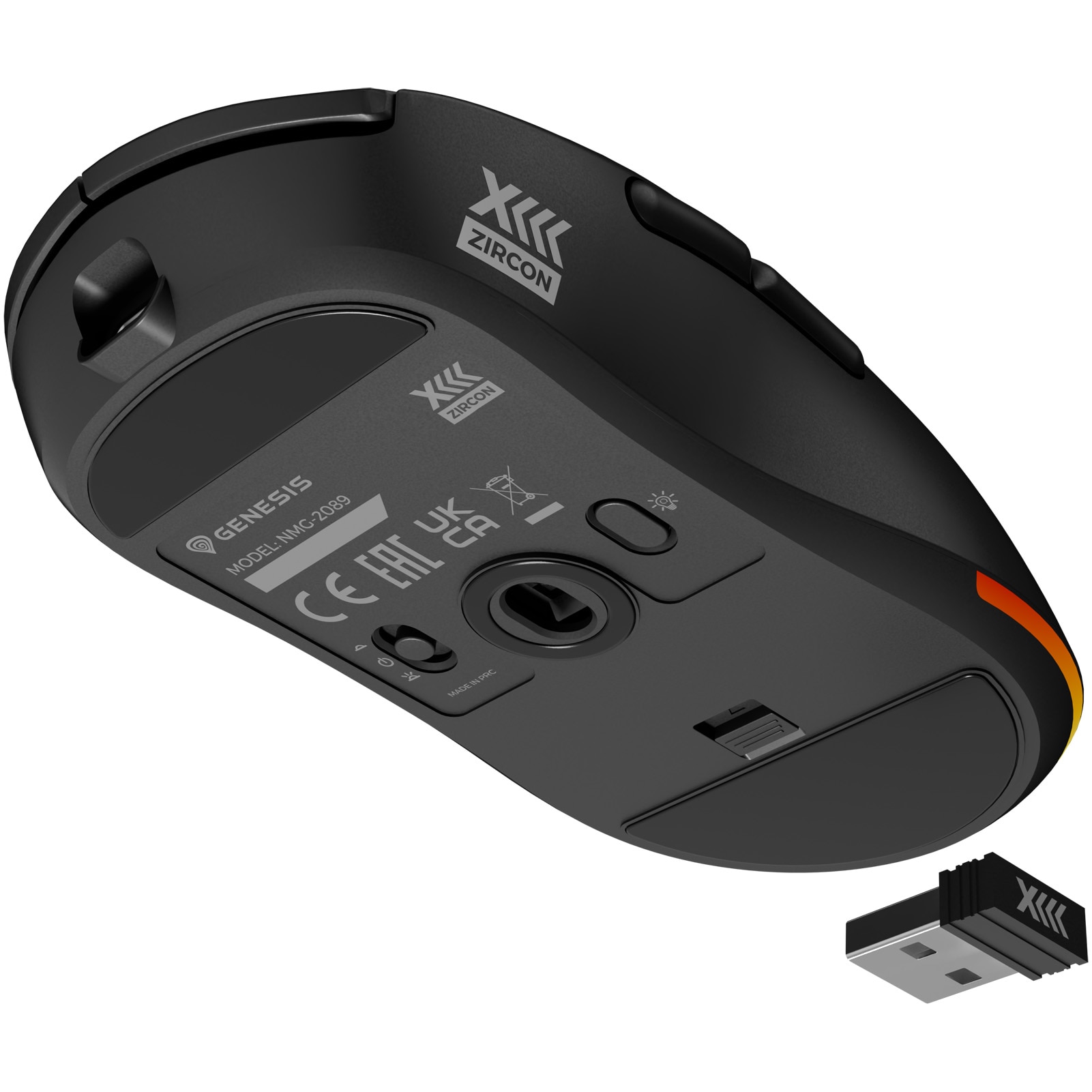 Mouse Gaming Wireless Genesis ZIRCON XIII, 26.000 DPI, 1.0000Hz