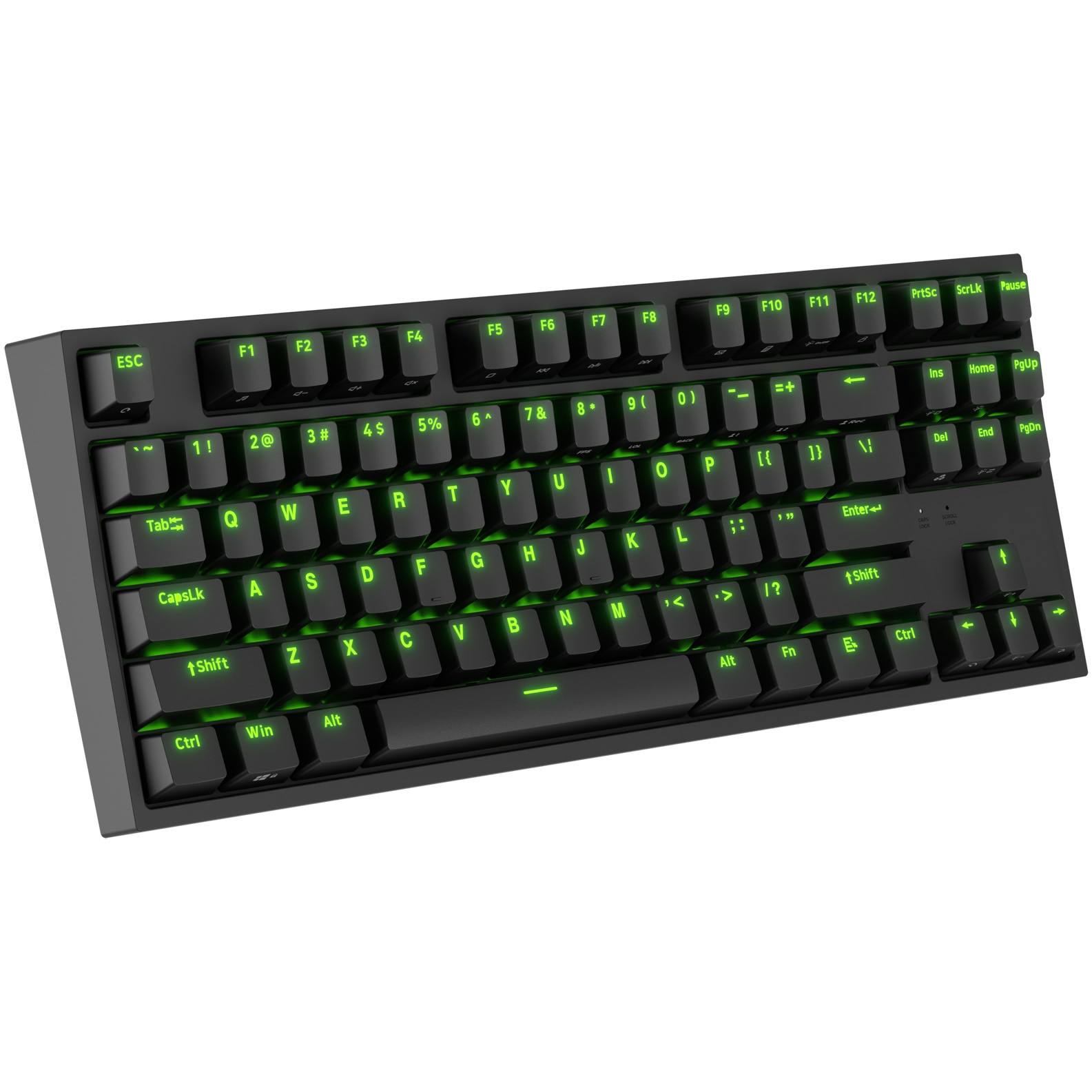 Tastatura Mecanica Gaming cu fir Genesis THOR 404, Gateron Yellow