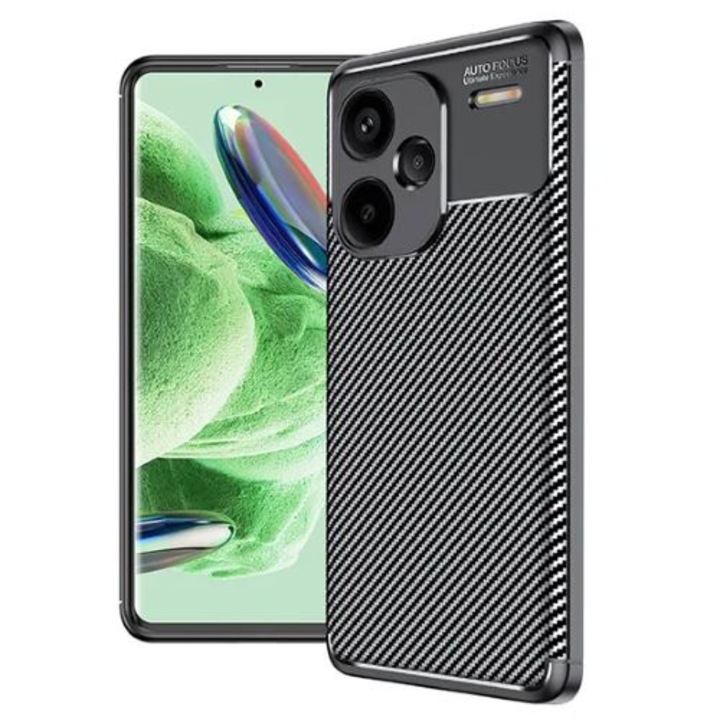 Калъф от мек карбон, съвместим с Xiaomi Redmi Note 13 Pro Plus 5G