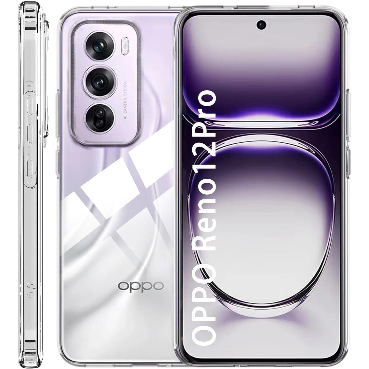 Husa pentru Oppo Reno 12 Pro Anti-Shock 1.5mm transparent - eMAG.ro