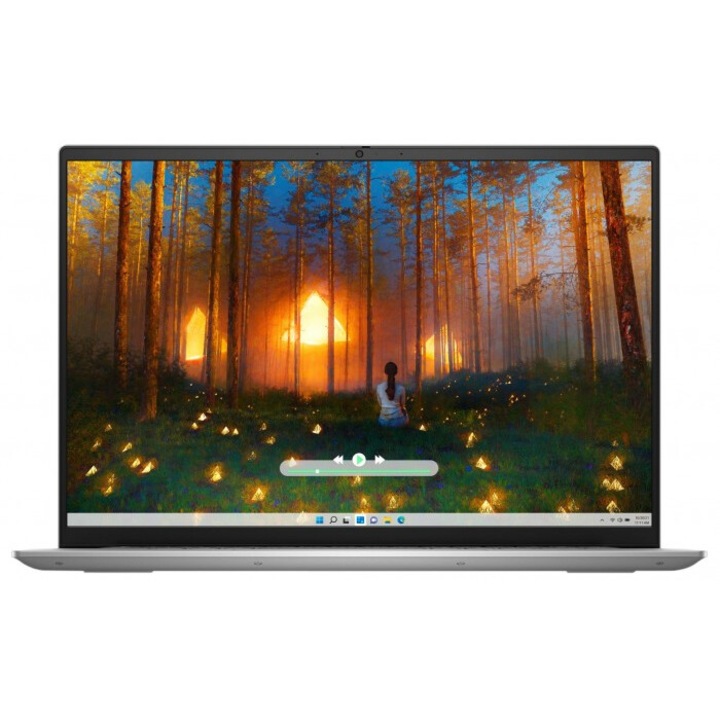 Laptop Dell Inspiron 5630, i7-1360P, 16 GB LPDDR5, SSD 1 TB, GeForce RTX 2050 4 GB, 16" 2,5K, dedikált videokártya, ultrahordozható, ezüst