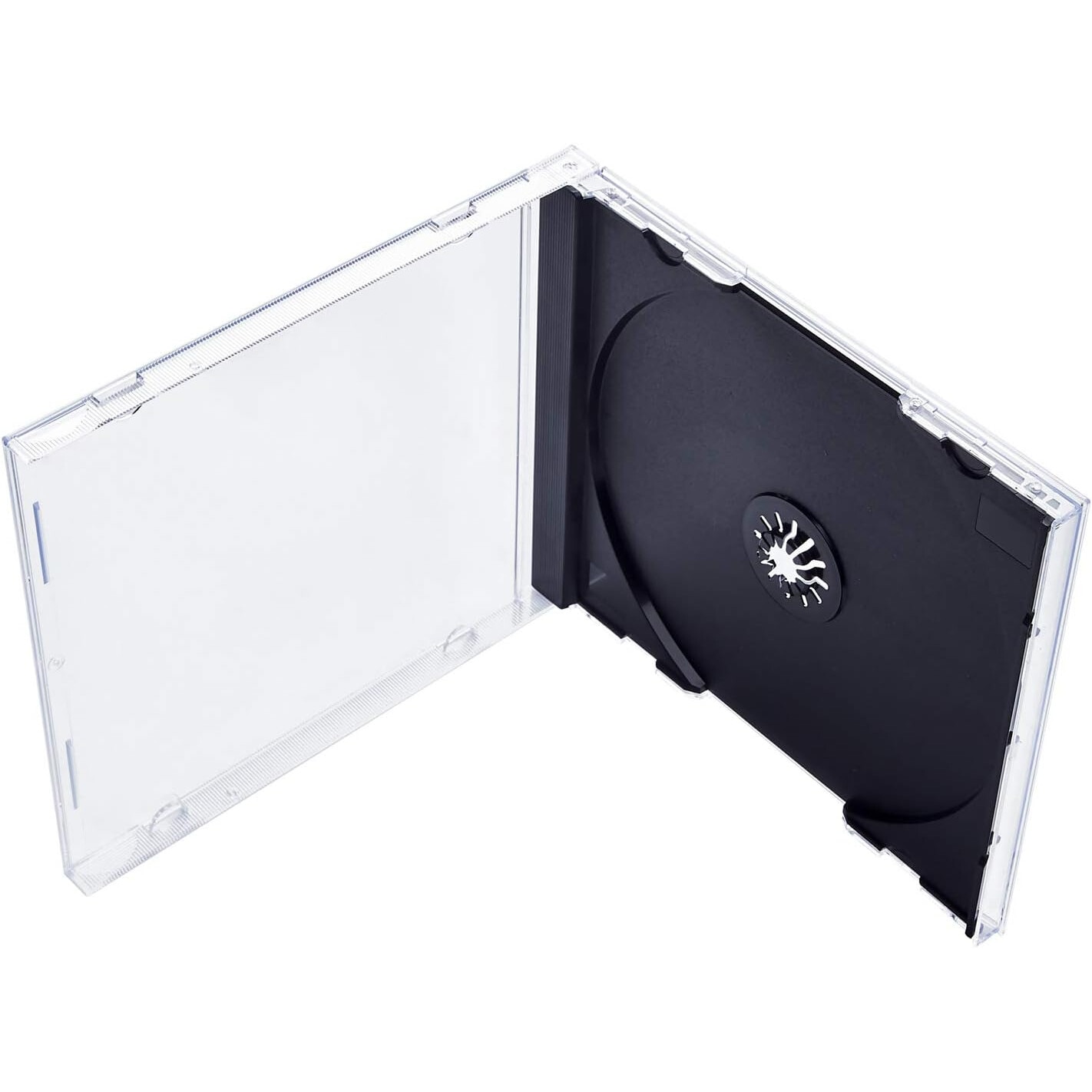 Set 25 carcase standard CD, 151x118mm, negru/transparent - eMAG.ro