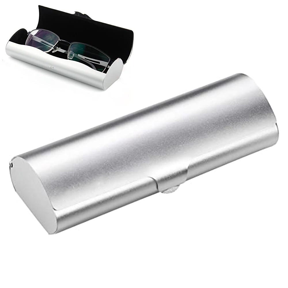 Toc ochelari, aluminiu, argintiu, 154x58x27mm - eMAG.ro