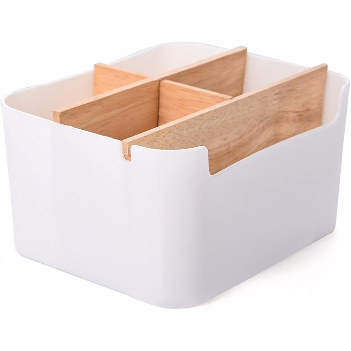 Organizator birou AMRINUGL, design minimalist, material de calitate, dimensiuni compacte