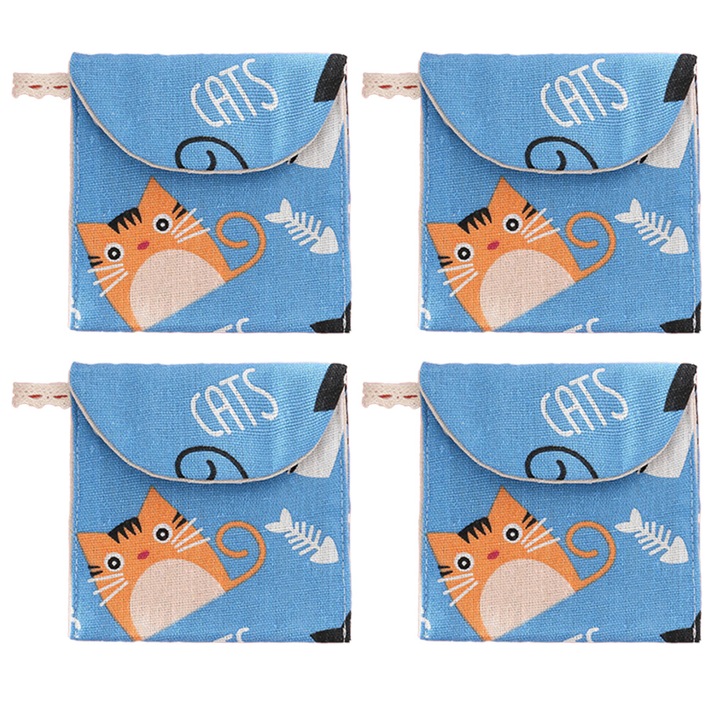 Geanta pentru produse feminine, reutilizabila, multicolor, pentru scoala si calatorii