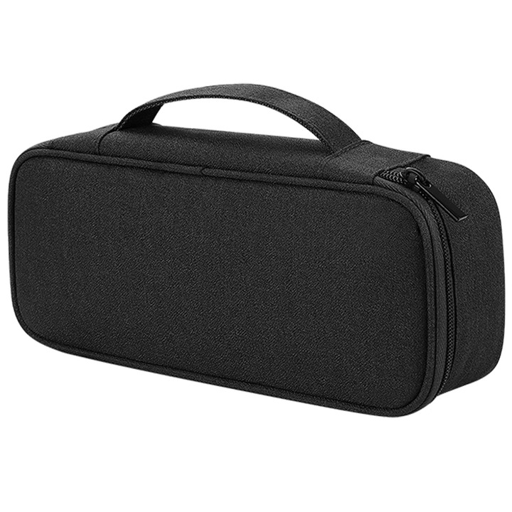 Чанта-органайзер за кабели, 25 x 6,5 x 12 см, черна