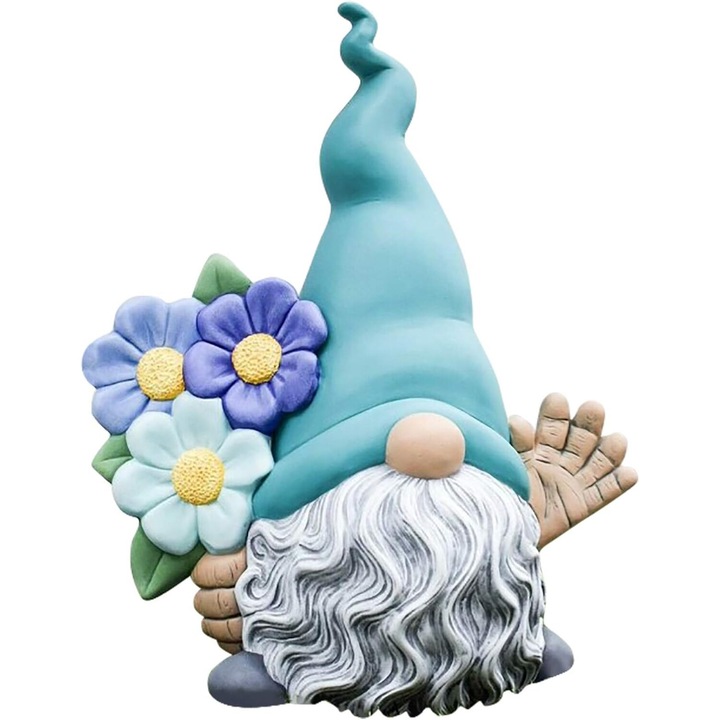 Statuie Gnom de Gradina, Rasina, Rezistenta la Intemperii, Multicolor
