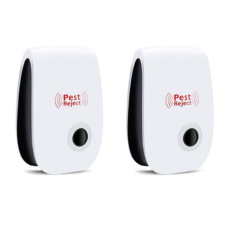 Dispozitive repelente ultrasonice, Pest Reject, 2 buc