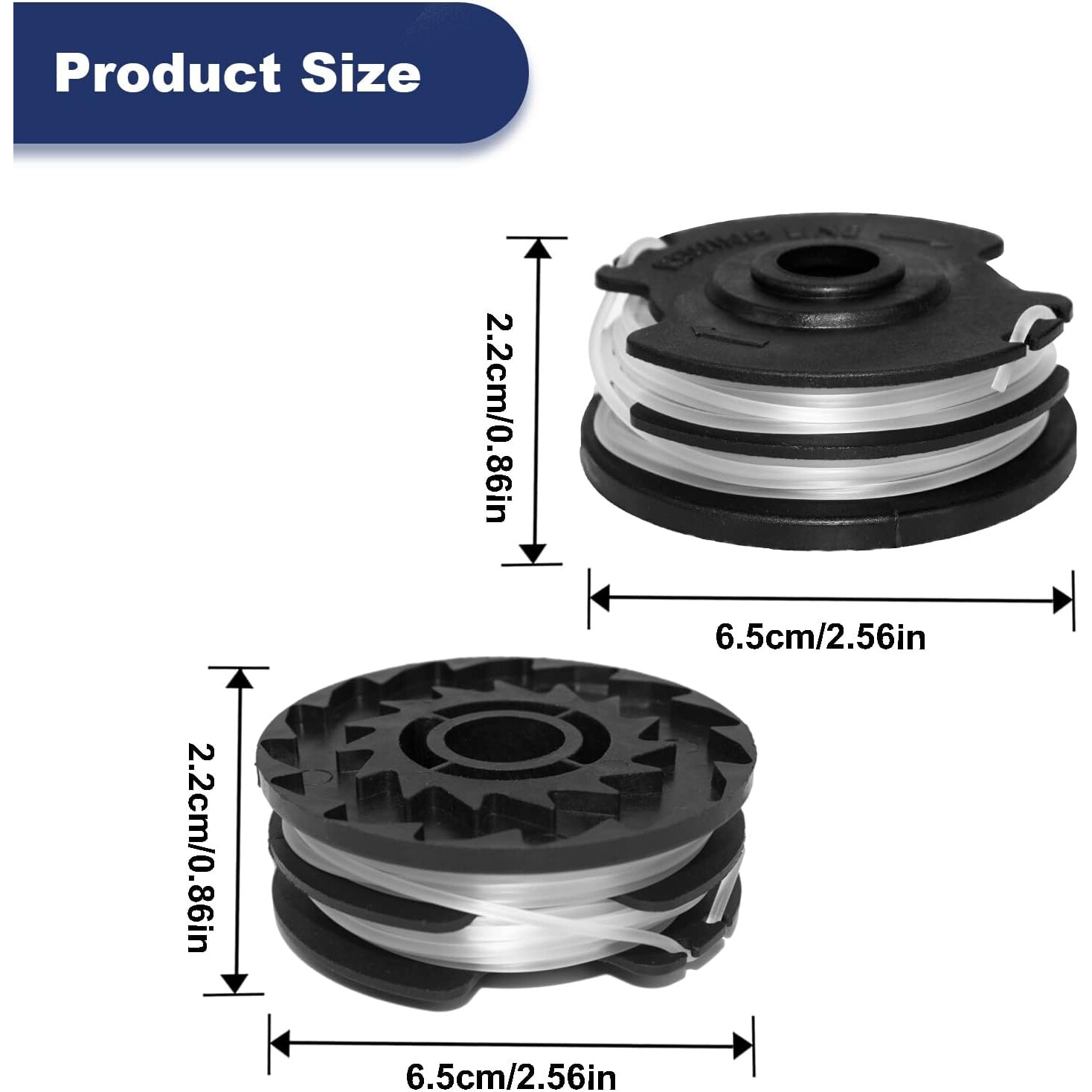 Trimmer Dual-Line cu Inlocuire Automata, AMRINUGL, Spool Pre