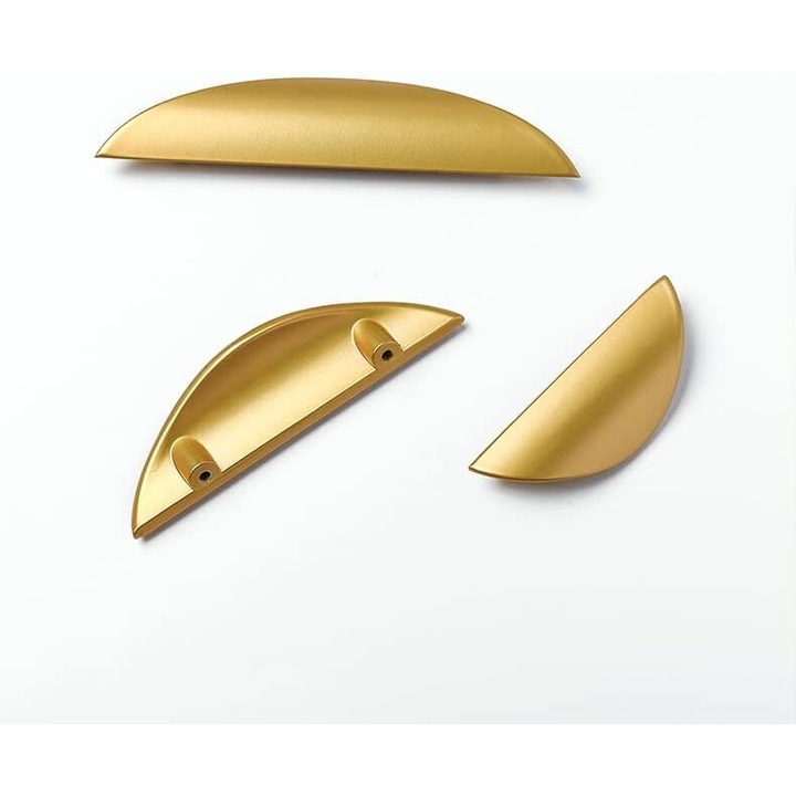 Manere de sertar set, Enforose, design modern aurii, material aliaj zinc, usor de instalat, utilizare multifunctionala