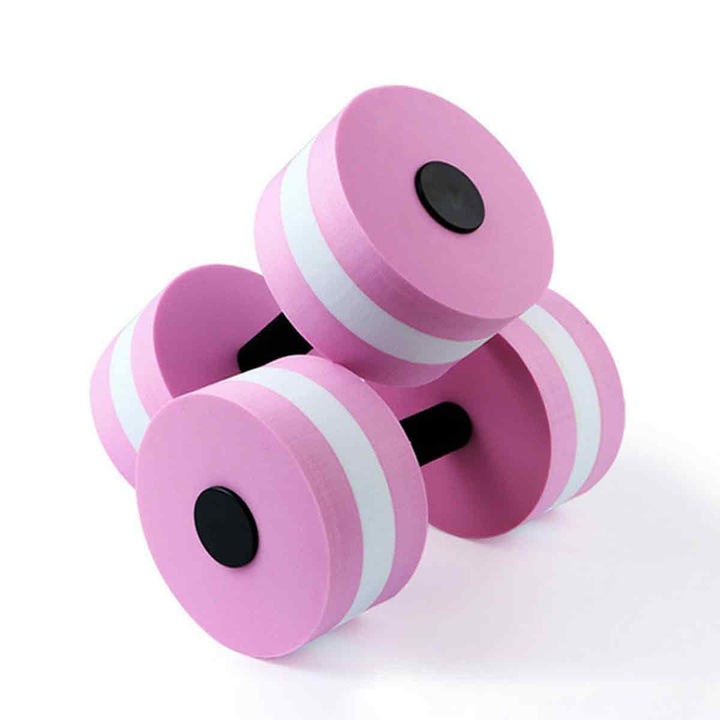 Set de gantere din spuma EVA pentru exercitii acvatice, rezistente la apa, multicolor, 260g/pereche