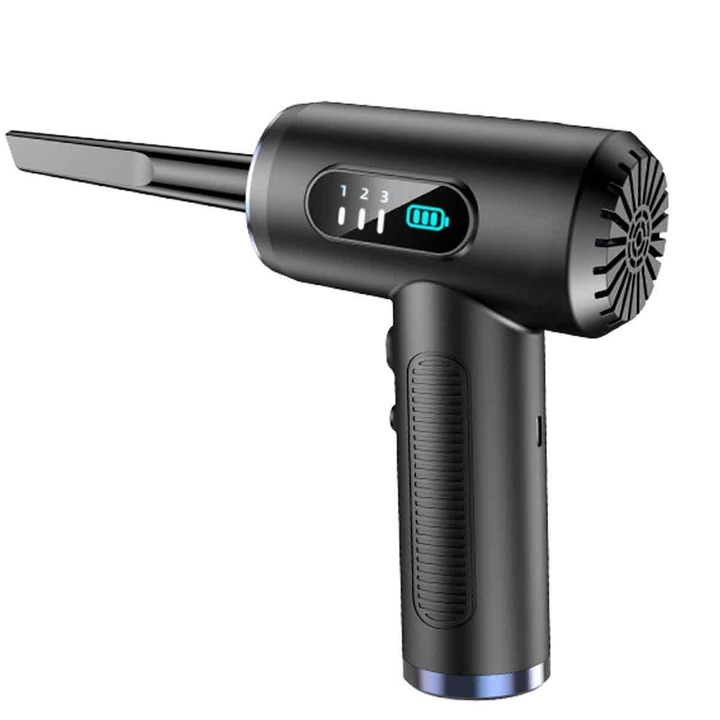 Suflanta electrica de praf, Enforose, cu aer comprimat si lumina LED, incarcare USB-C