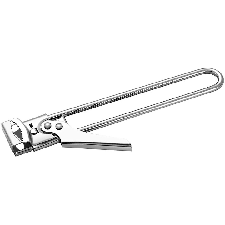 Deschizator conserve inox 19x3.3cm argintiu manual