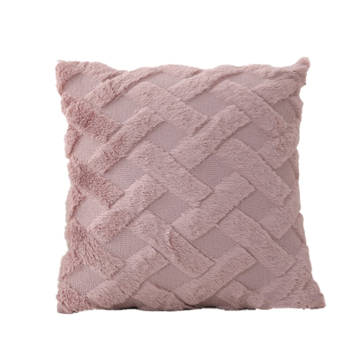 Set fete de perna, design iepure, cu fermoar ascuns, multicolor, 45x45cm