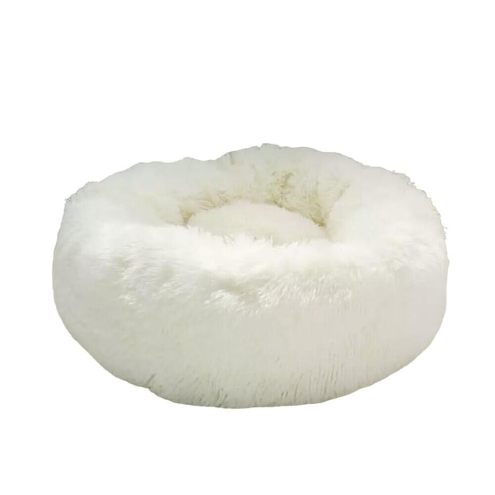 Culcus animale, Plus, Antialunecare, Alb, 40 cm