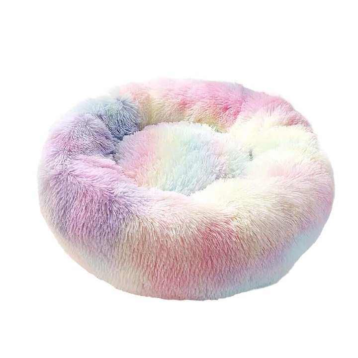 Culcus animale, textil, antialunecare, lavabil, multicolor