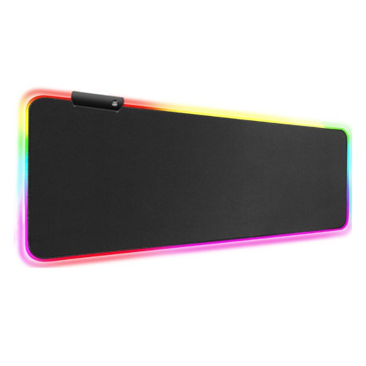 Mousepad RGB, 31.5"x11.8", rectangular, 15 moduri de iluminare