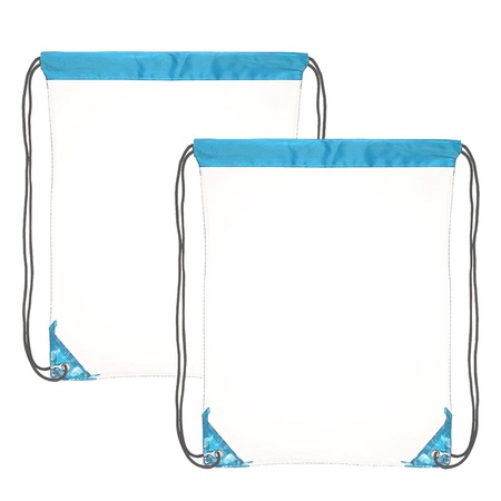 Set 2 Saci cu Snur Transparenti, Impermeabili, PVC, 44x36cm - eMAG.ro