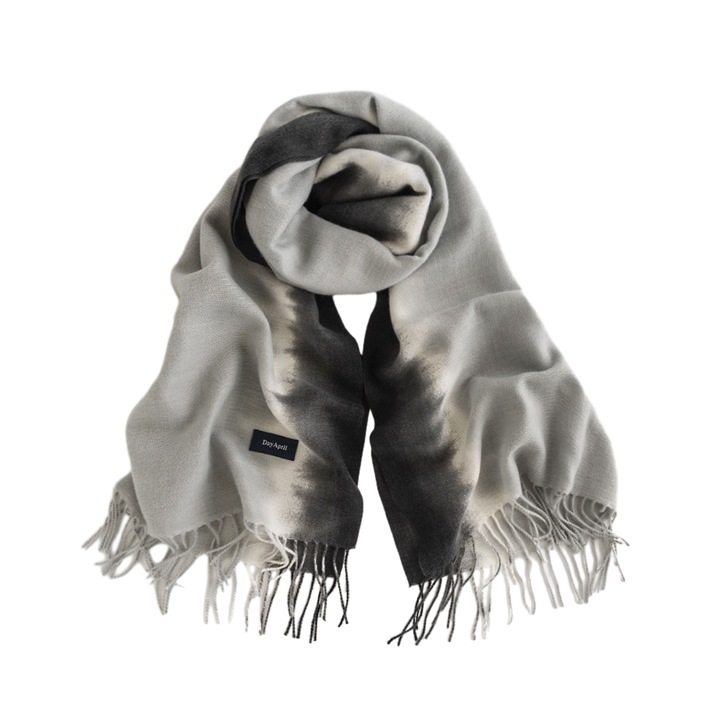 Esarfa plaid lunga, multifunctionala, 200x70cm, pentru femei si barbati, material moale, calduros, multicolor