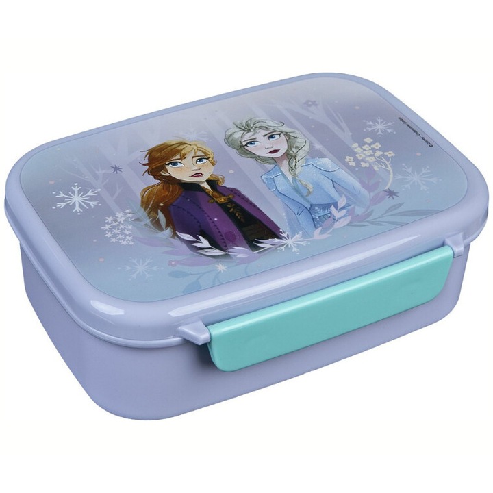 Cutie alimentara, Undercover KRAINA LODU, 18x13.5x6cm, fara BPA