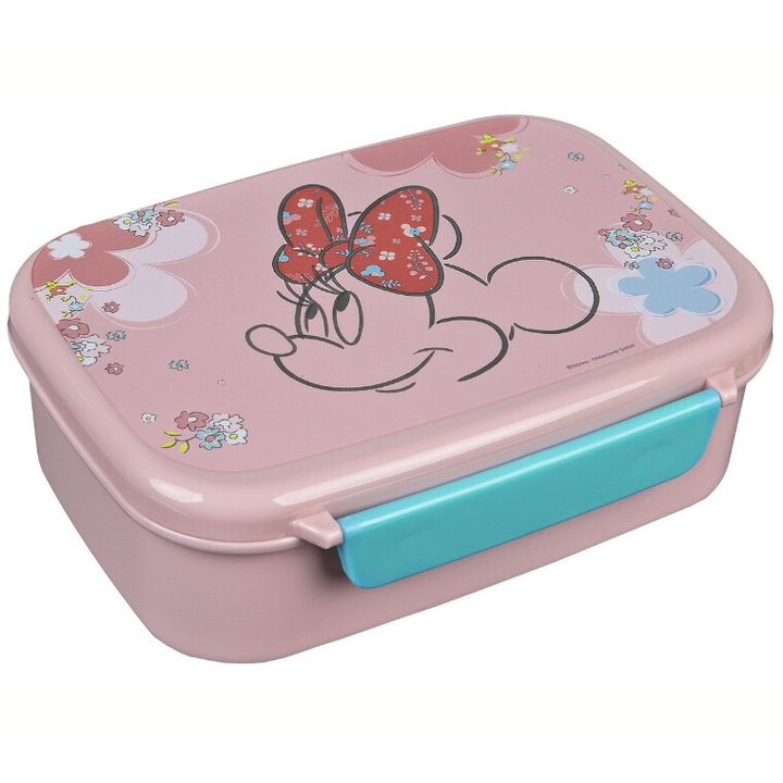 Cutie pentru pranz, Minnie Mouse Undercover, 18x13.5x6cm, fara BPA
