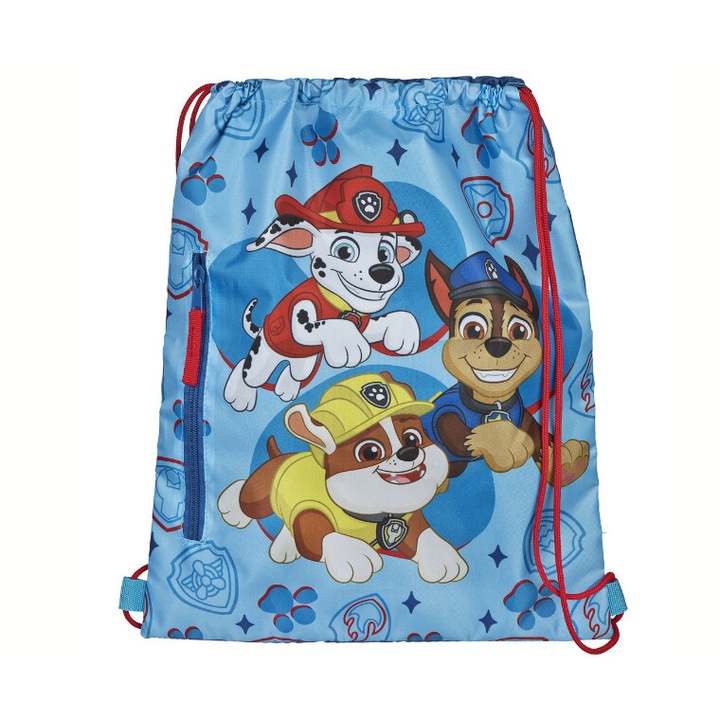 Sac pentru incaltaminte, Undercover, PSI PATROL, cu buzunar frontal, 40x32cm