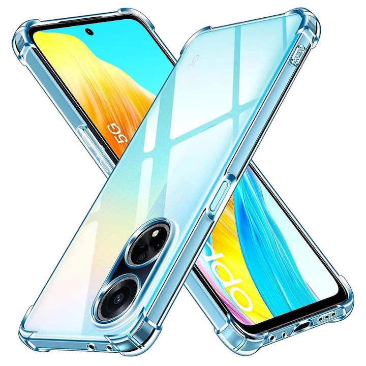 ΠΠ΅ΠΉΡ Π·Π° Oppo A98 5G - Shockproof Clear Silicone - ΠΡΠΎΠ·ΡΠ°ΡΠ΅Π½