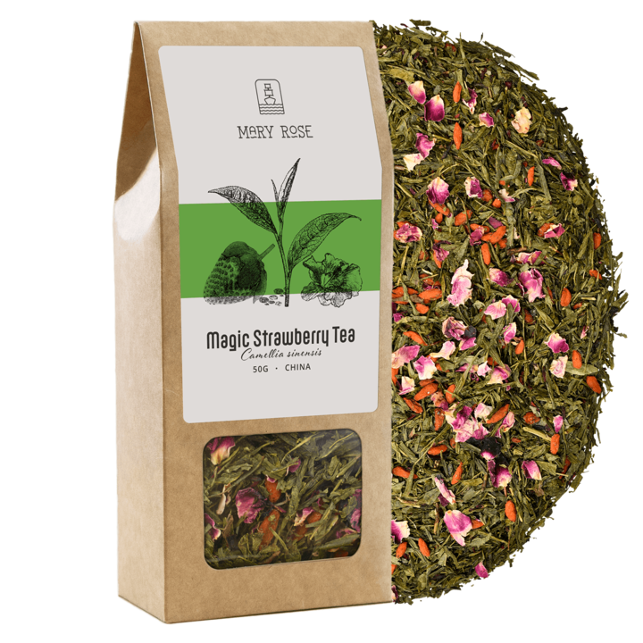 Ceai Mary Rose - Ceaiul Magic Strawberry - 50g