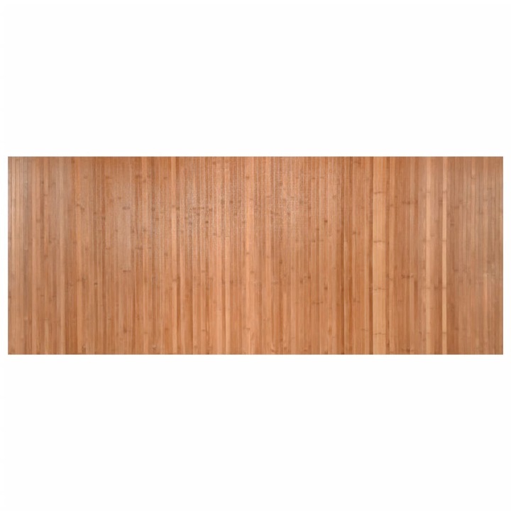 Килим vidaXL, Правоъгълен, Натурален, 80x200 см, Бамбук, 5.55 Kg
