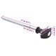 Tarusi de cort vidaXL, 12 buc., 17 cm, Ø7 mm, otel galvanizat
