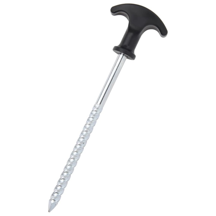 VidaXL 24 db horganyzott acél sátorszeg 17 cm Ø7 mm 1.5 kg