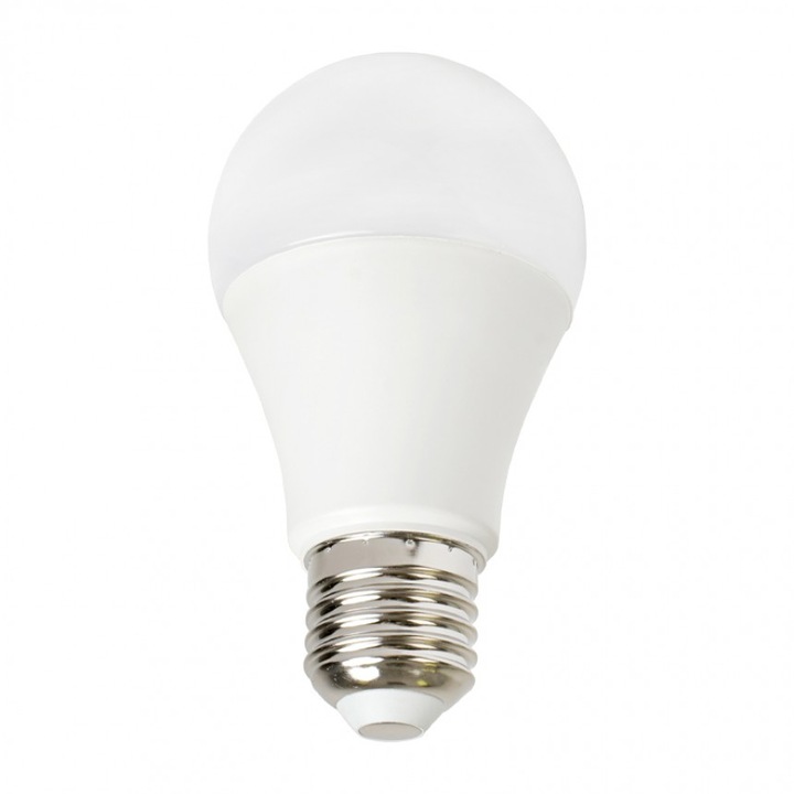 LED лампа Lightex, 8.5W, 220V, E27, A60, Димируем, 3000К, 806lm