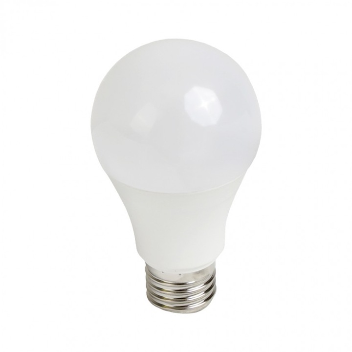 LED лампа Lightex, 8.5W, 220V, E27, A60, Димируем, 6500К, 806lm