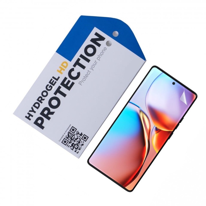 Удароустойчив протектор ОфисиТе за Motorola Edge 40 Pro, Hydrogel HD, покритие Blue Light защита за очите