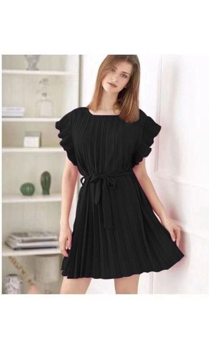 Дамска рокля черна универсален размер