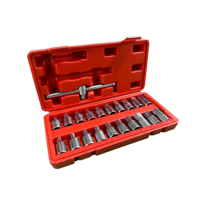 Trusa chei buson baie ulei, GEBO TOOLS, 21 piese