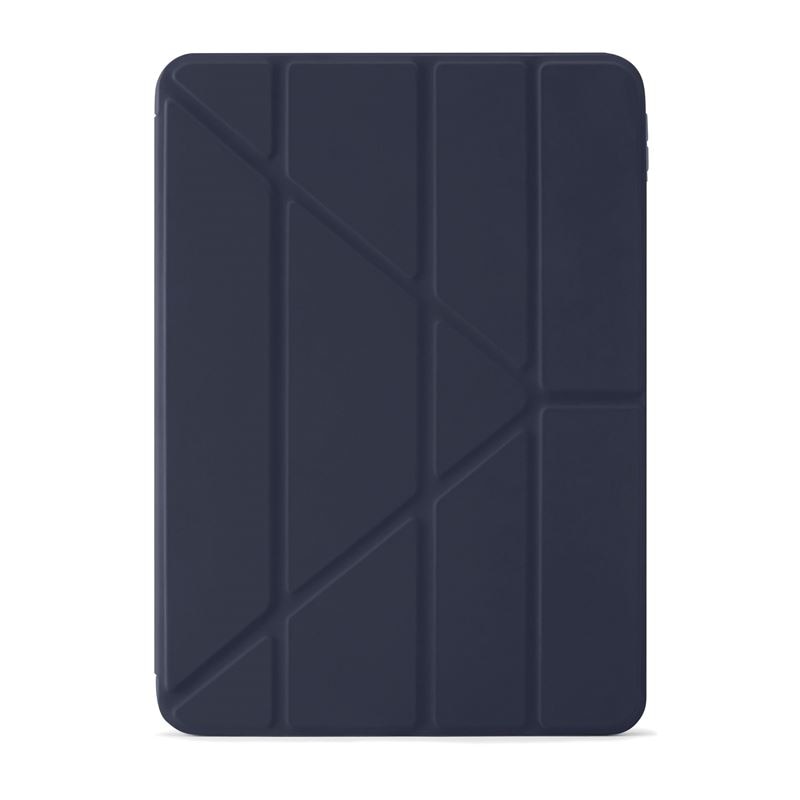 Husa Pipetto Origami No1 compatibila cu iPad Air 4 2020 / 5 2022 / 6 2024 Dark Blue