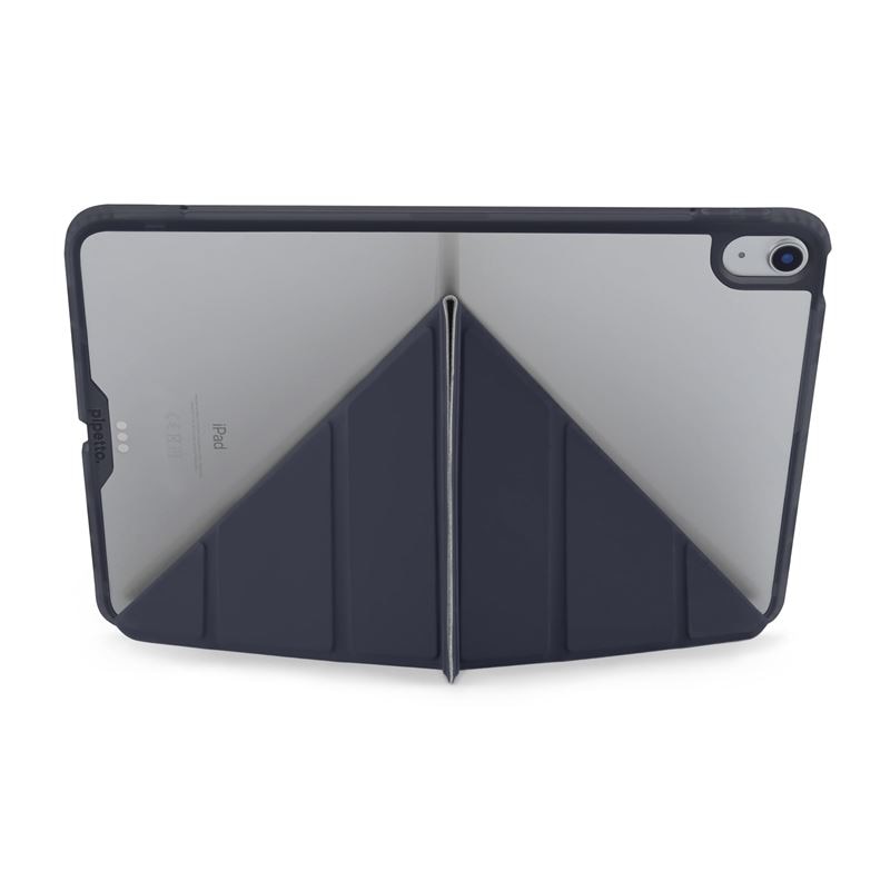 Husa Pipetto Origami No1 compatibila cu iPad Air 4 2020 / 5 2022 / 6 2024 Dark Blue