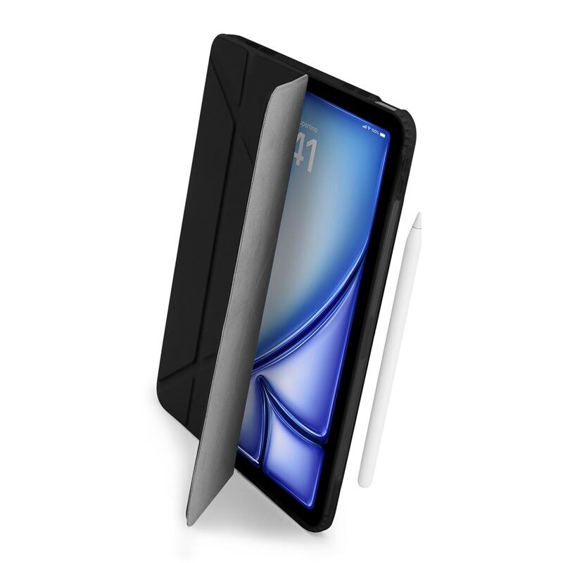 Husa Pipetto Origami No1 compatibila cu iPad Air 6 13 inch Black