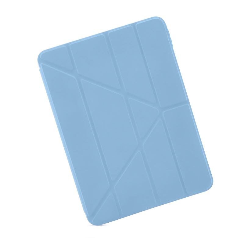 Husa Pipetto Origami No1 compatibila cu iPad Air 6 13 inch Light Blue