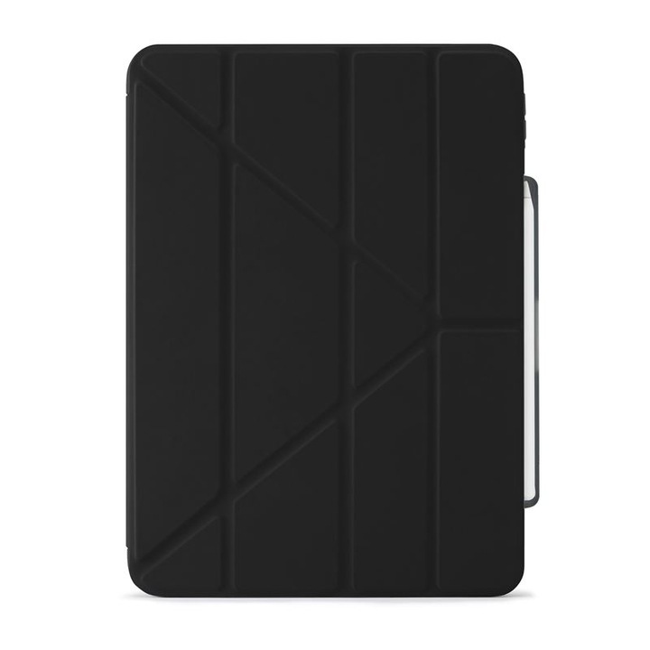 Husa Pipetto Origami No3 compatibila cu iPad Air 6 13 inch Black