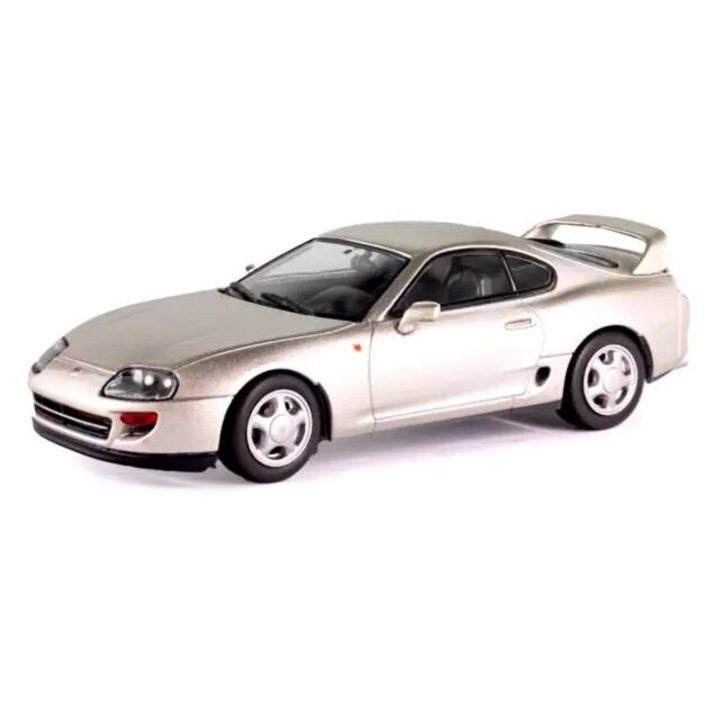 Modelautó Toyota Supra Mk.4 ezüst 2002, 1:43 Solido