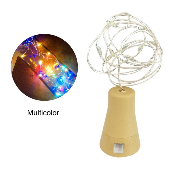 Napelemes dekoratív lámpa, Jormftte, többszínű, 1000LM, 45x30x30mm, 1 darabos készlet