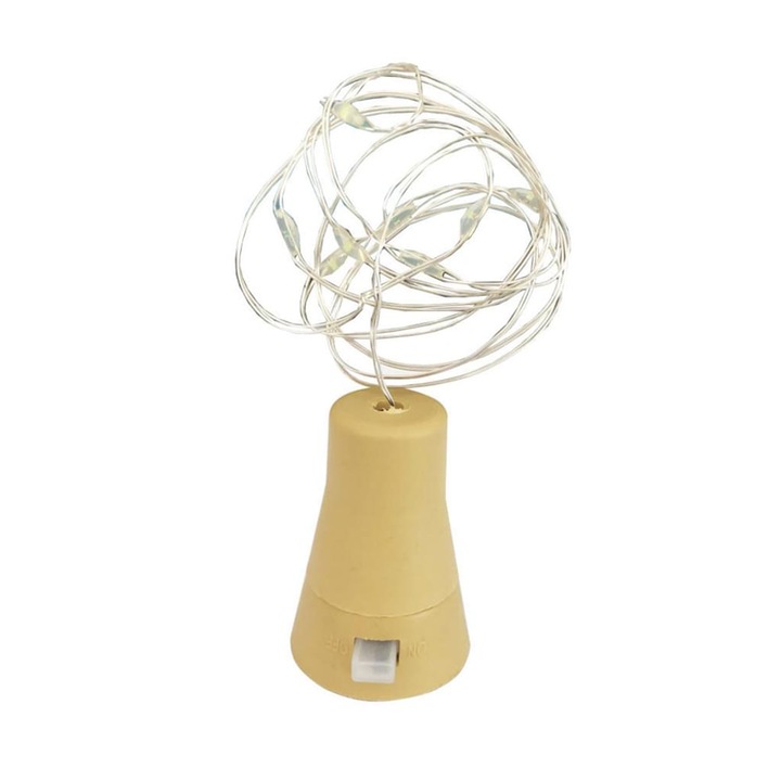 Lampi cu Baza de Pluta cu Energie Solara, Enforose, 10 LED-uri, Waterproof, Multicolor